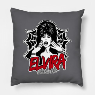 Elvira  Midnight Siren Pillow