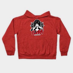 Elvira  Midnight Siren Kids Hoodie