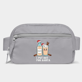 Funny Coquito Christmas “I Put Out for Santa” Cute Puerto Rican Bag