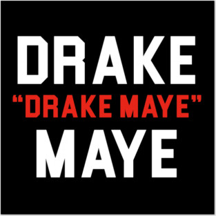 Drake Drake Maye Maye Football Quarterback - Drake Maye - New England Patriots Posters and Art