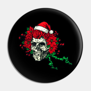 Deadhead christmas Pin