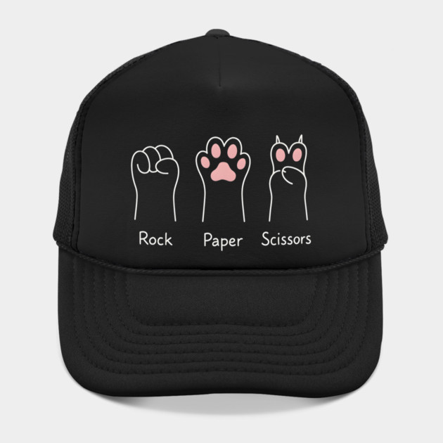 Rock Paper Scissors Cat Paws – Funny Animal Paw Game Graphic by MakerMind8.2