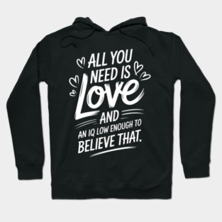 Anti Valentines Day Funny Anti-Valentine's Day Hoodie