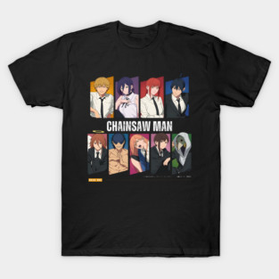Chainsaw Man Reze Arc All Characters T-Shirt
