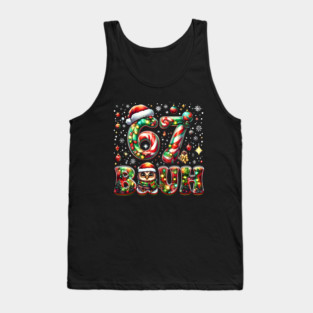 Funny 67 Christmas Cute Owl Six Seven Meme 6 7 Christmas Gift T-Shirt Tank Top