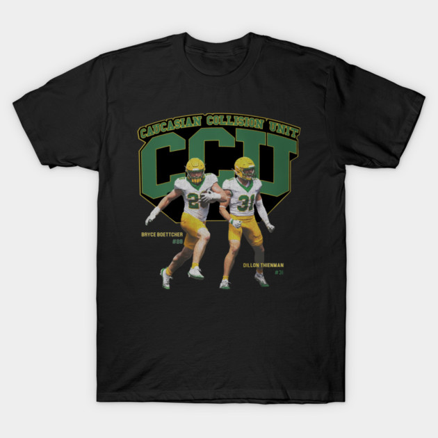 Caucasian Collision Unit T-Shirt by art_snartops