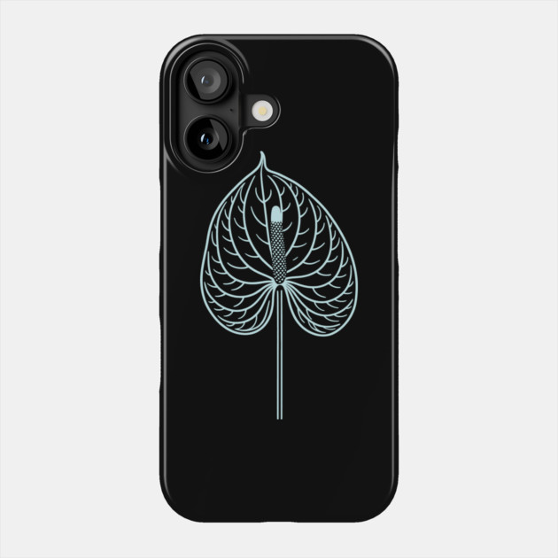 Anthurium Phone Case by CreativeSage