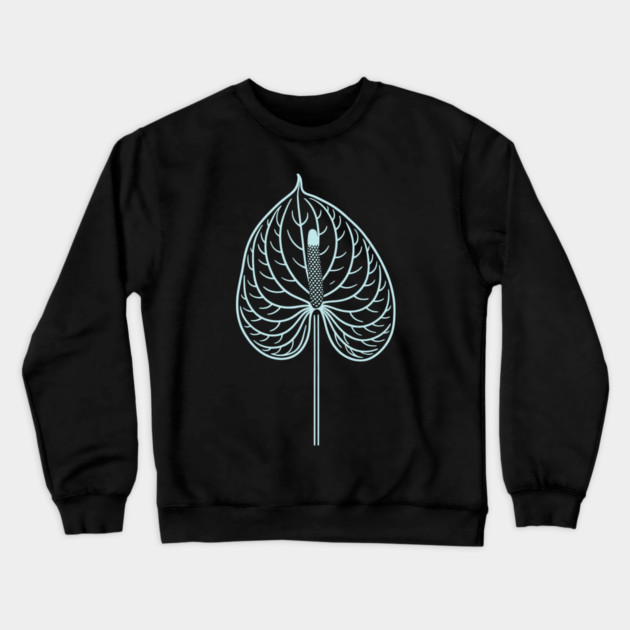 Anthurium Crewneck Sweatshirt by CreativeSage