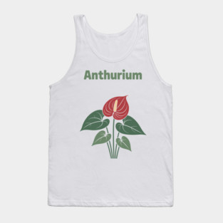 Anthurium Tank Top