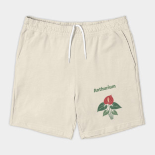 Anthurium Shorts