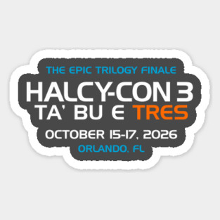 Halcy-Con 3: Ta' Bu E Tres! Magnet
