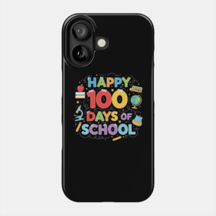 100-Days-Of-School Phone Case