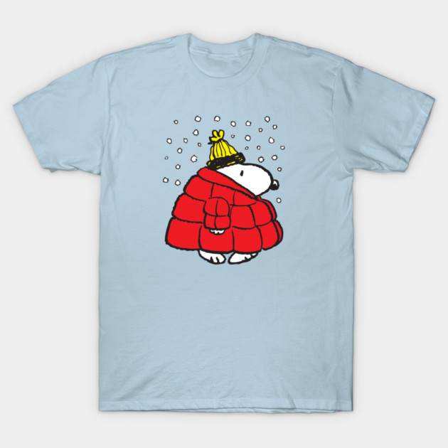 Big Red Puffer Coat T-Shirt by Chewbaccadoll