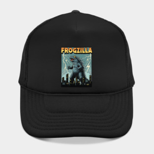 Frogzilla Retro Kaiju Monster Hat