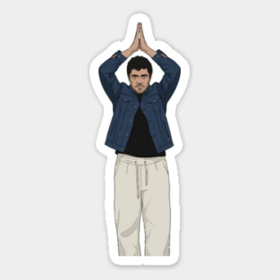 One Battle After Another : Sensei Sergio Arrest Dance Sticker