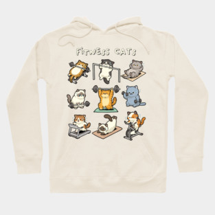 Fitness Cats Hoodie