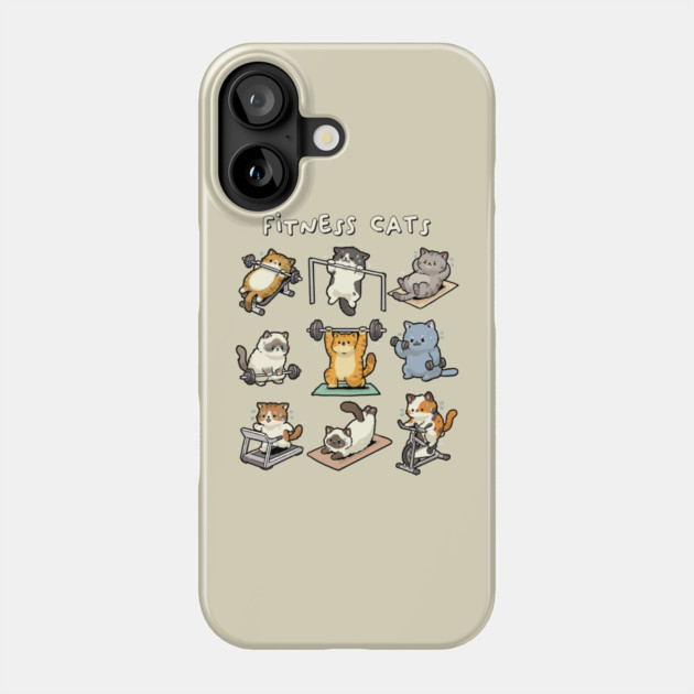 Fitness Cats Phone Case by GoshWow®