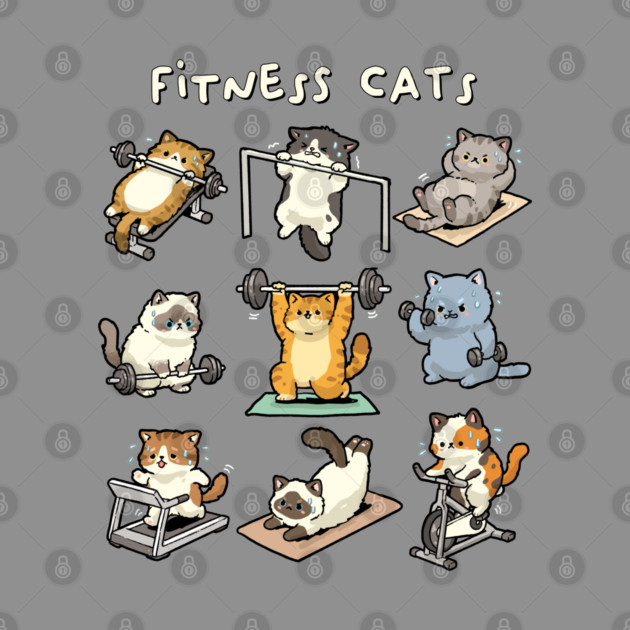 Fitness Cats by GoshWow®