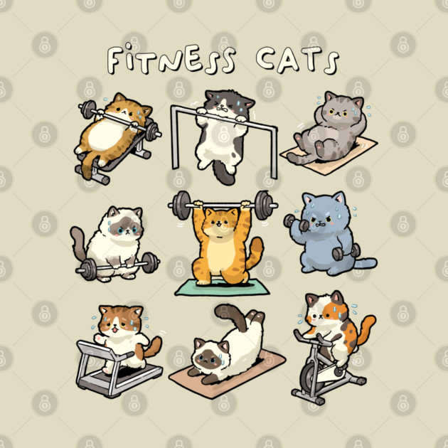 Fitness Cats by GoshWow®