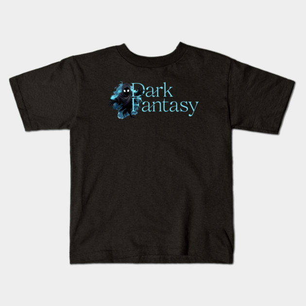 Dark Fantasy Genre Lover Kids T-Shirt by H. R. Sinclair