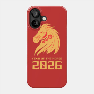 2026 Year of the Horse - Lunar New Year Phone Case