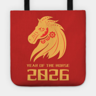 2026 Year of the Horse - Lunar New Year Tote