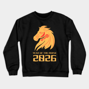 2026 Year of the Horse - Lunar New Year Crewneck Sweatshirt