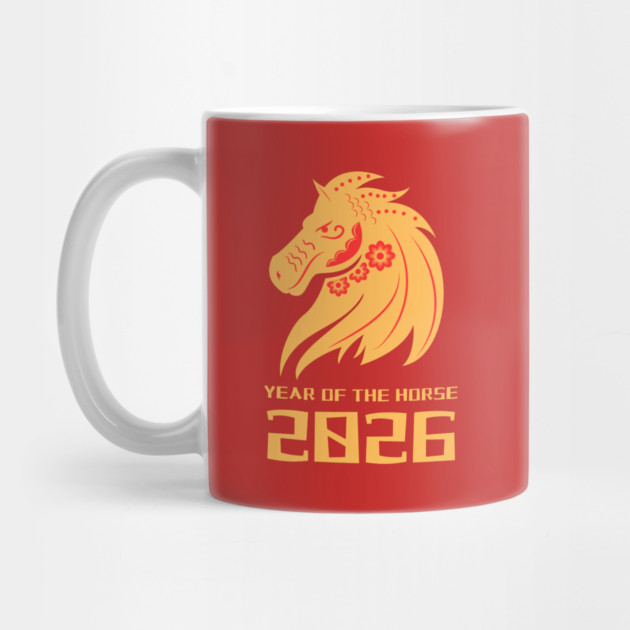 2026 Year of the Horse - Lunar New Year by Creatifly Graphic Tees