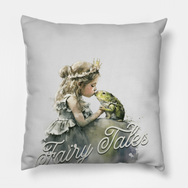 Fairy Tale Genre Lover Pillow by H. R. Sinclair