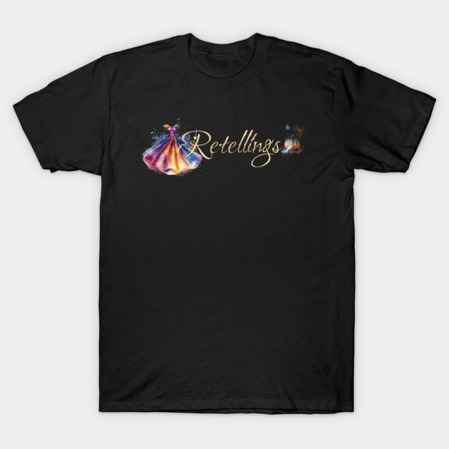 Fairy Tale Retellings Genre Lover T-Shirt by H. R. Sinclair