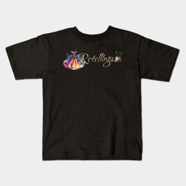 Fairy Tale Retellings Genre Lover Kids T-Shirt by H. R. Sinclair
