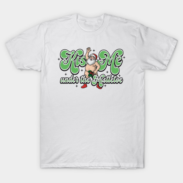 Funny Santa T-Shirt by Wrongteeshirt