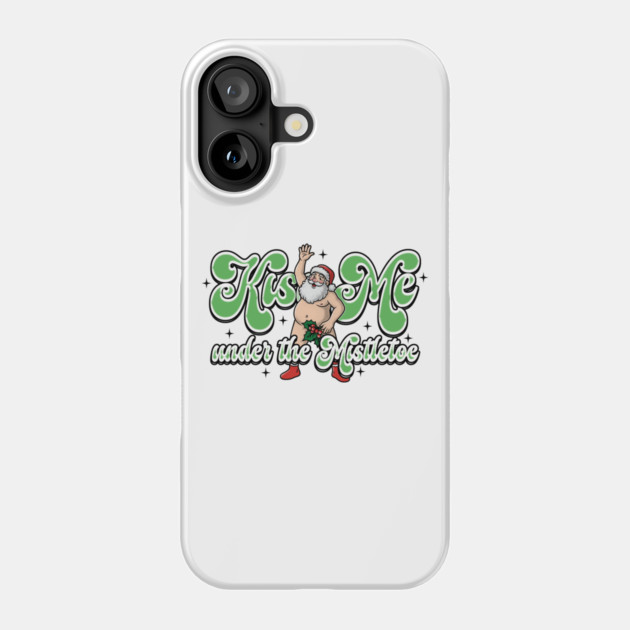 Funny Santa Phone Case by Wrongteeshirt