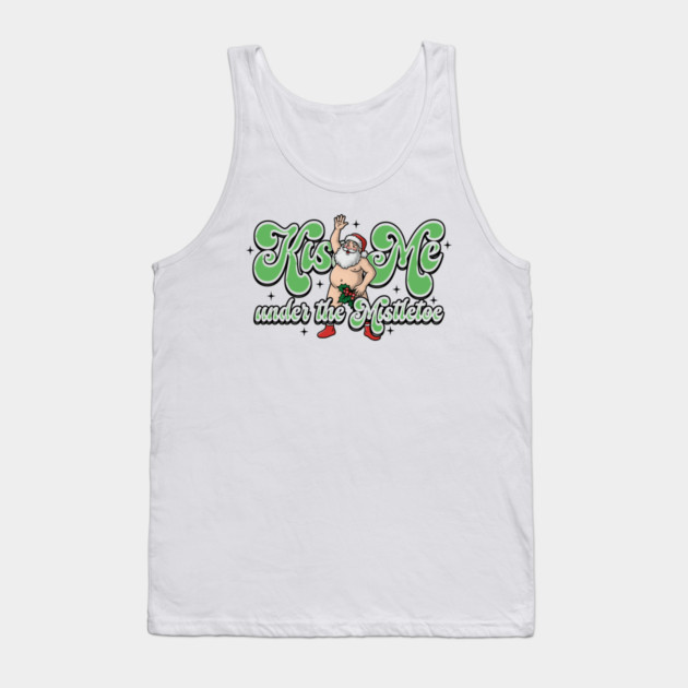 Funny Santa Tank Top by Wrongteeshirt