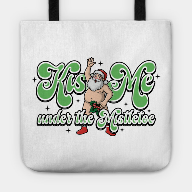 Funny Santa Tote by Wrongteeshirt