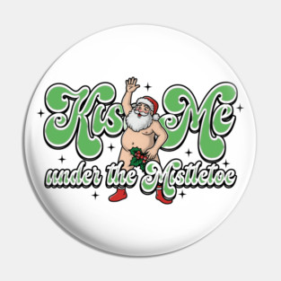 Funny Santa Pin