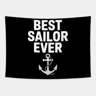 Best Sailor Ever Tapestry