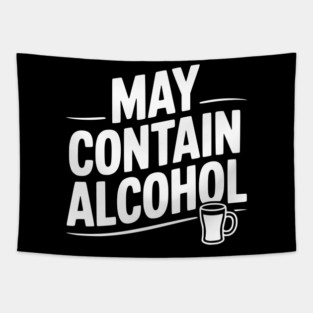 May Contain Alcohol Tapestry
