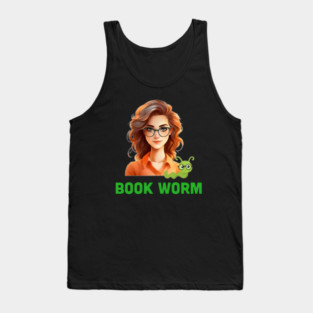 Book Worm Tank Top