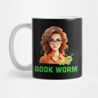 Book Worm Mug