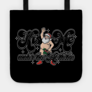 Kiss Santa Tote