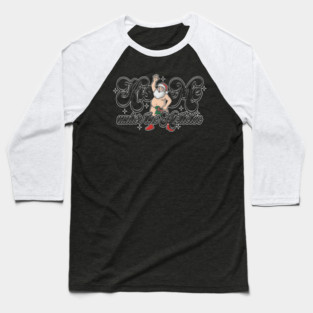 Kiss Santa Baseball T-Shirt