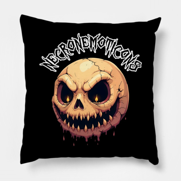NecroNemoticons 77 Pillow by Grave Digs