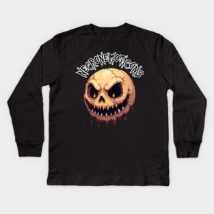 NecroNemoticons 77 Kids Long Sleeve T-Shirt
