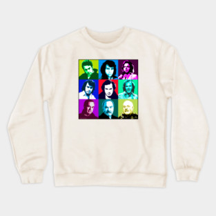 Neil Diamond chronological pop art- Warhol style Crewneck Sweatshirt