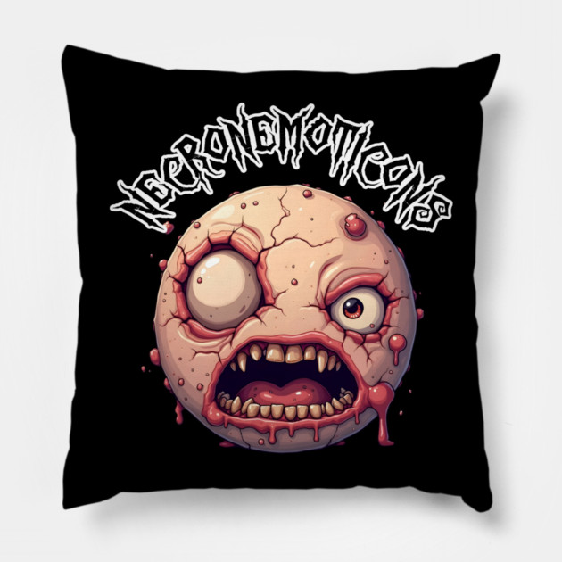 NecroNemoticons 78 Pillow by Grave Digs