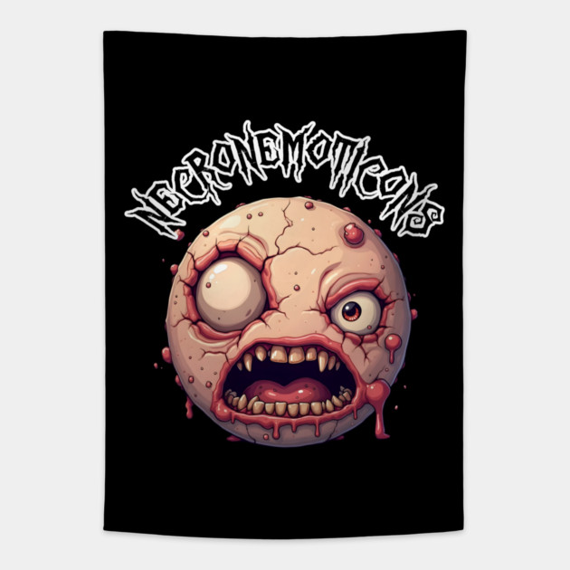 NecroNemoticons 78 Tapestry by Grave Digs