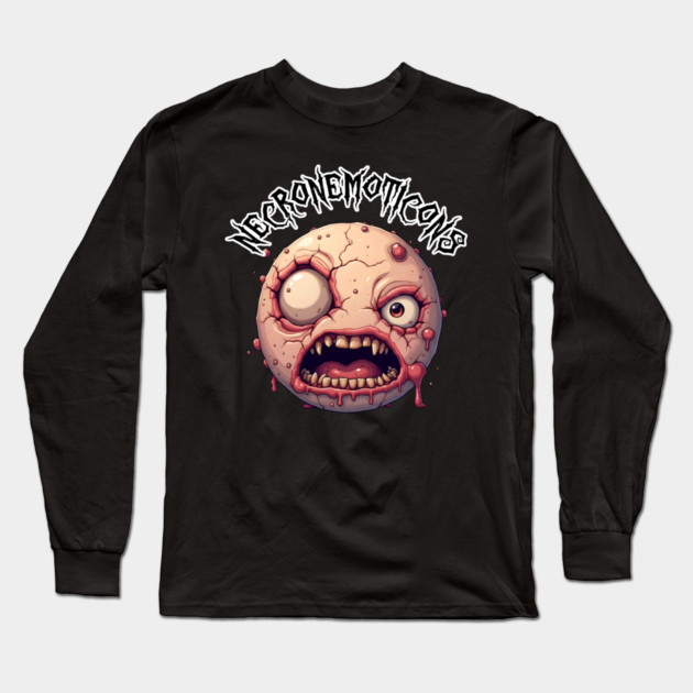 NecroNemoticons 78 Long Sleeve T-Shirt by Grave Digs