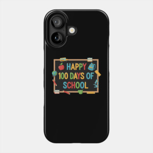 100-Days-Of-School Phone Case