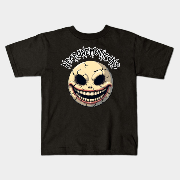 NecroNemoticons 79 Kids T-Shirt by Grave Digs